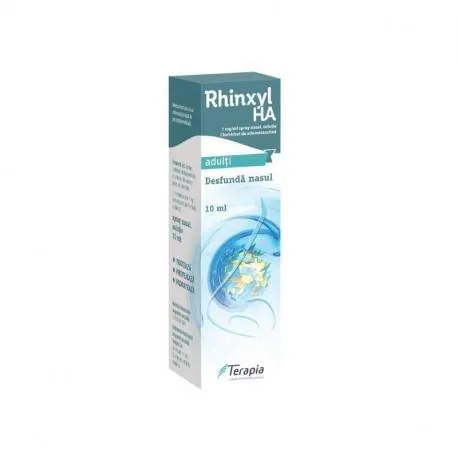 Rhinxyl HA 1 mg/ml, 10 ml spray nazal