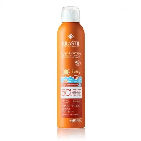 RILASTIL SUN SYSTEM Baby Spray transparent corp SPF 50+, 200ml