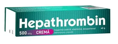 HEPATHROMBIN 500 UI/g x 40G CREMA