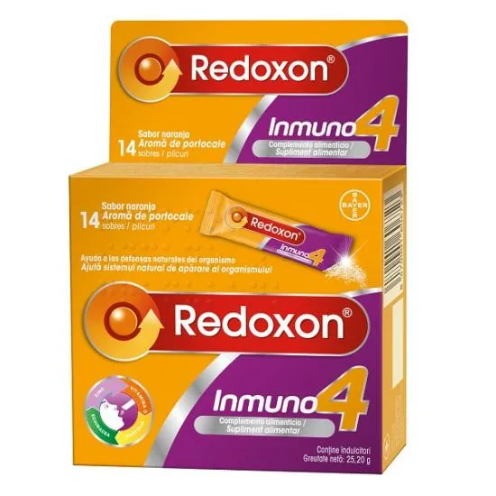 Redoxon Inmuno 4, 14 plicuri, Bayer
