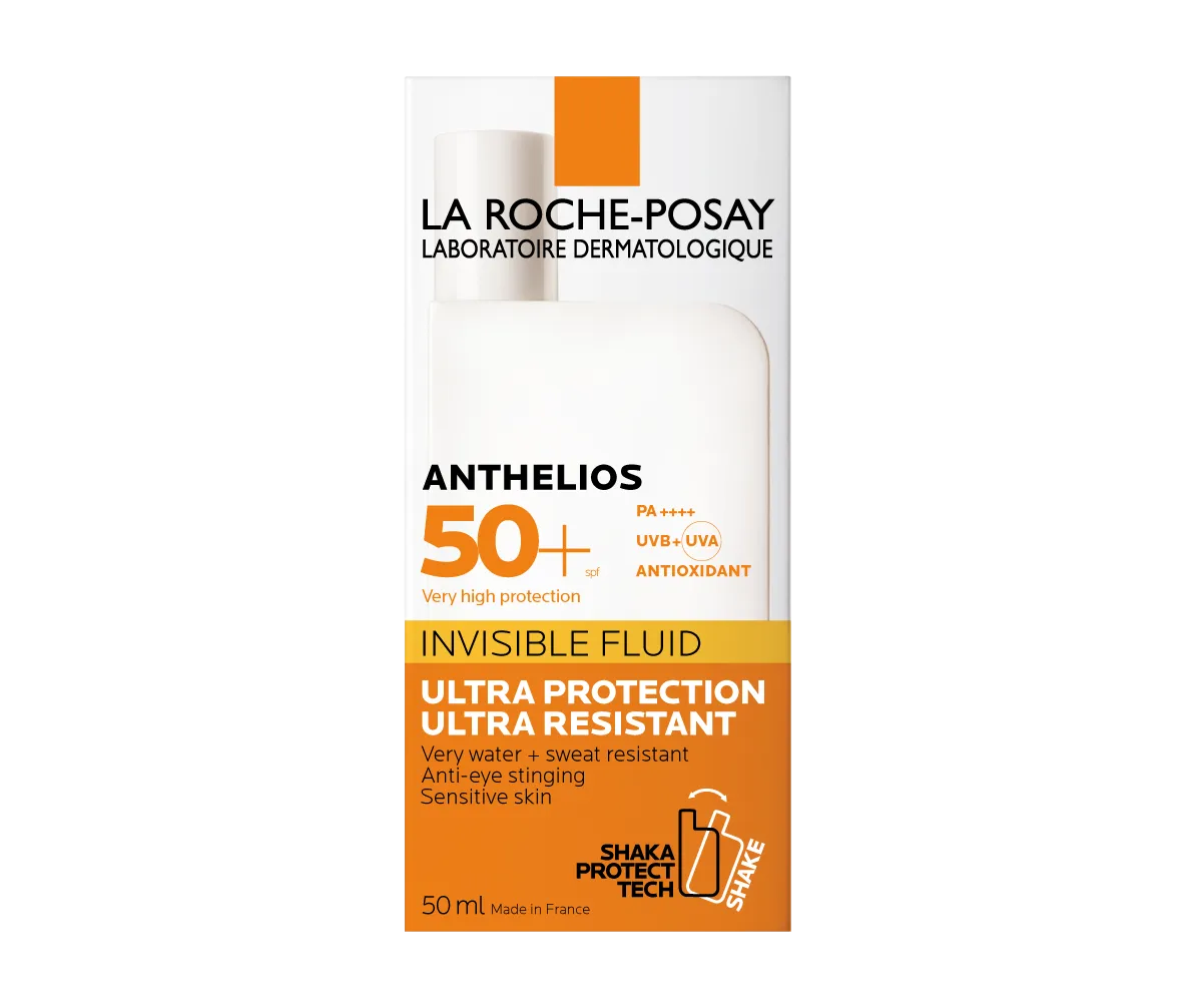 Fluid invizibil cu factor de protecție solară pentru ten SPF 50+ Anthelios, 50 ml, La Roche-Posay