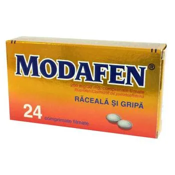 Modafen raceala si gripa, 24 comprimate, Sanofi