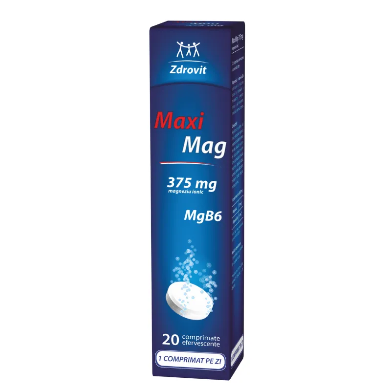 Zdrovit Maximag 20 de comprimate efervescente