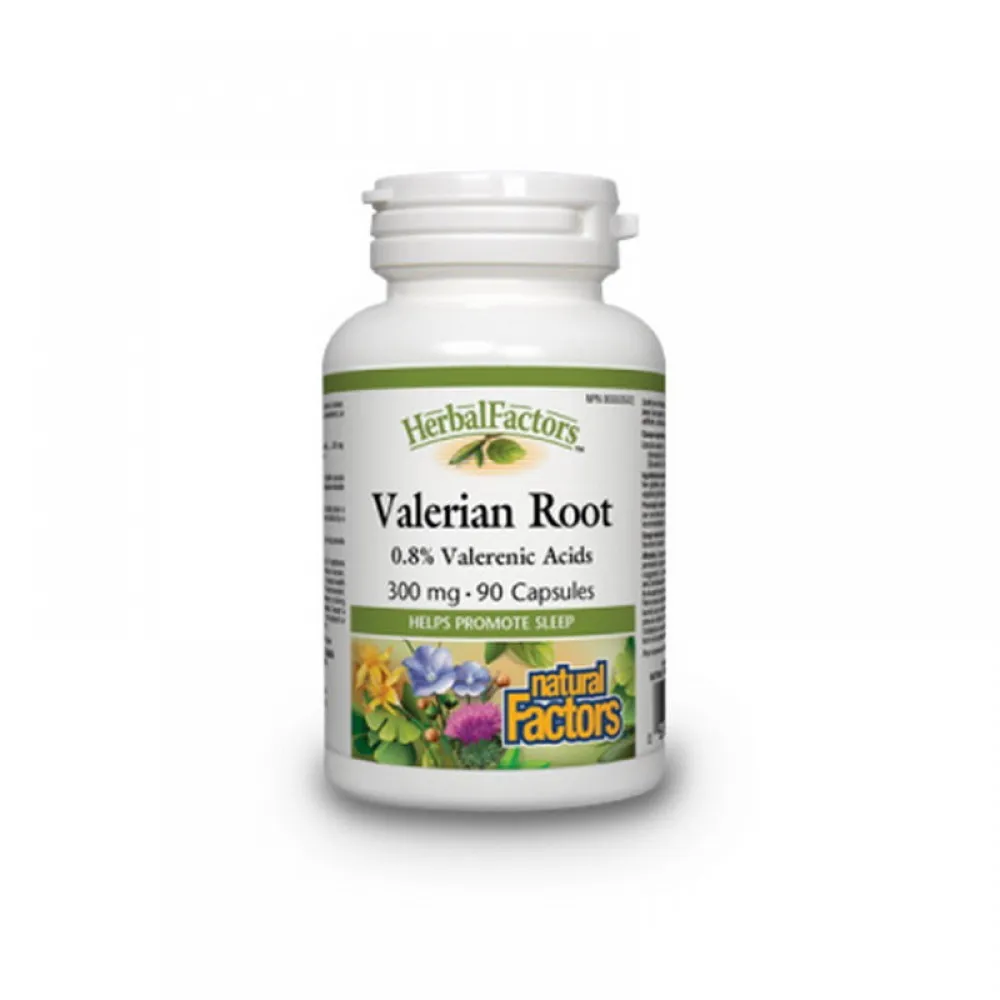 Valeriana Forte 300 mg (90 capsule), Natural Factors