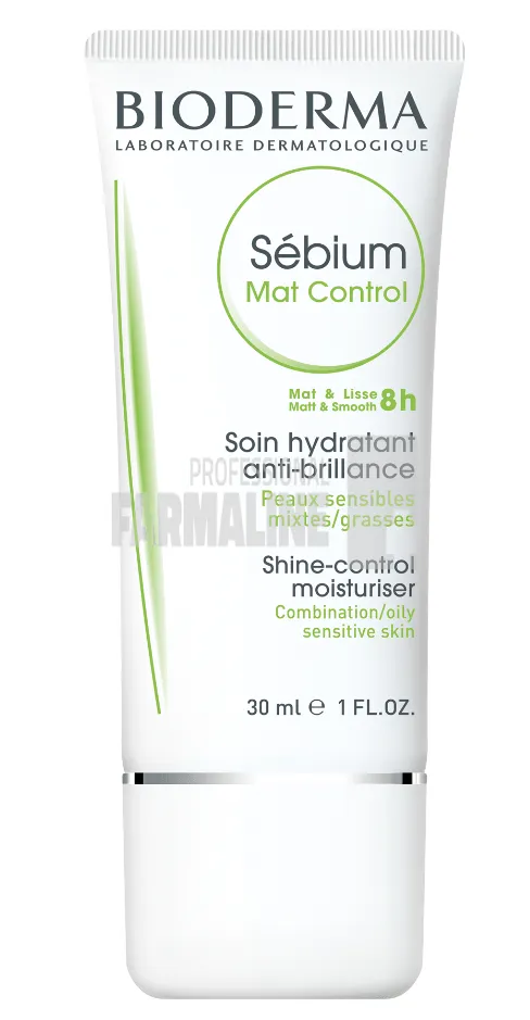 Bioderma Sebium Mat Control Fluid hidratant matifiant 30 ml