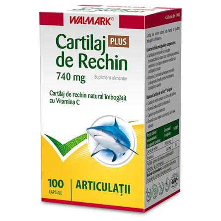CARTILAJ DE RECHIN PLUS X 100 CAPSULE  WALMARK