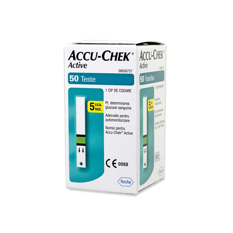 TESTE GLICEMIE ACCU-CHEK ACTIVE