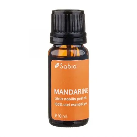 Ulei 100% pur esential Mandarine, 10 ml, Sabio