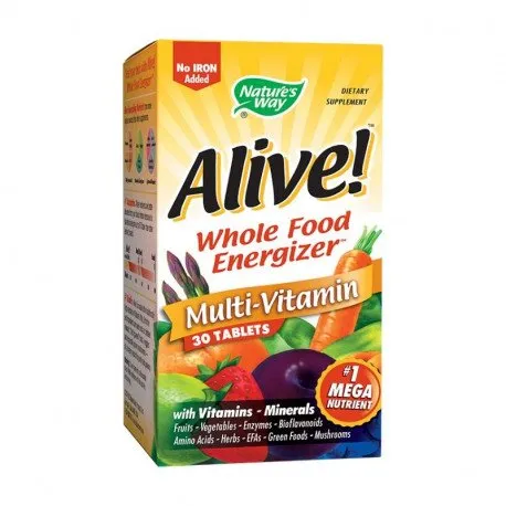 Secom, Alive (fara fier adaugat), pentru imunitate, 30 tablete