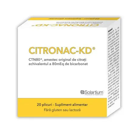 Citronac-KD, 20 plicuri, Solartium