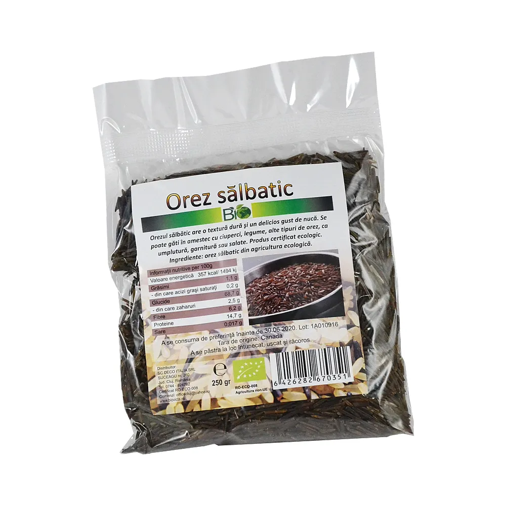 Orez salbatic (250 grame)