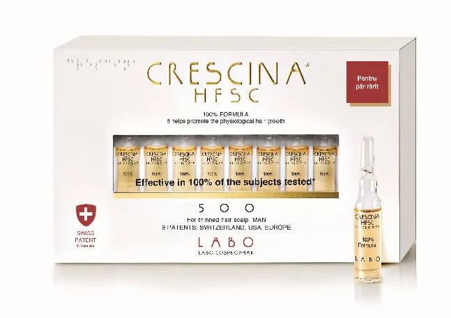CRESCINA RE-GROWTH HFSC 100% 500 BARBATI X 20 FIOLE