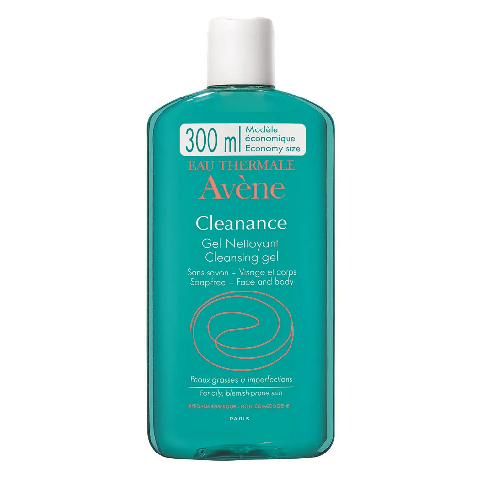 AVENE Gel de curatare pentru ten gras cu tendinta acneica Cleanance, 300 ml, Pierre Fabre