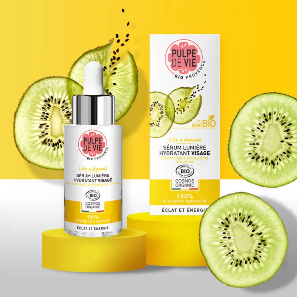 Ser facial hidratant si iluminator Like a Diamond (30 ml), Pulpe de Vie