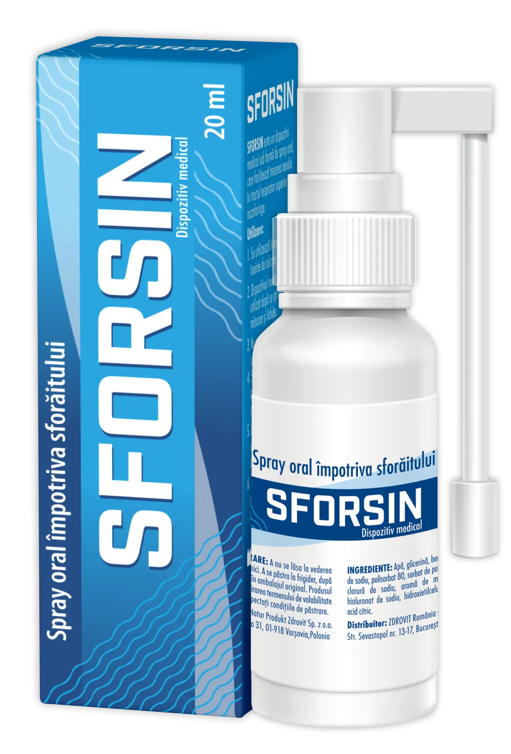 Zdrovit Sforsin spray antisforait x 20ml