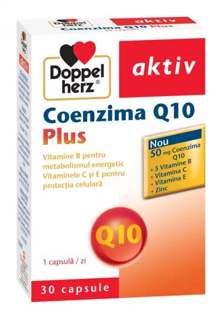 Coenzima Q10 Plus 50 mg, 30 capsule, Doppelherz