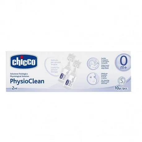 CHICCO Physiological solutie nazala 10 bucx2ml, 0luni+