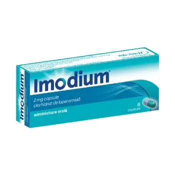 Imodium 2mg, 6 capsule, Johnson&Johnson