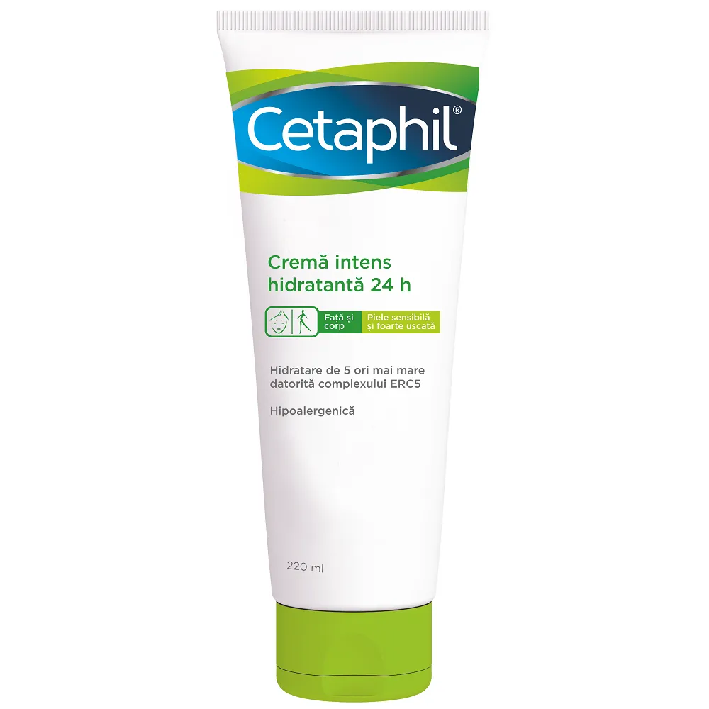 CETAPHIL CREMA INTENS HIDRATANTA 24H 220ML