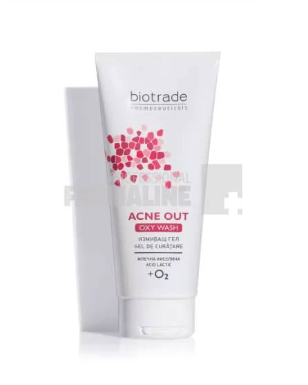 Biotrade Acne Out Oxy Wash Gel de curatare ten gras 220 ml