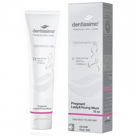 Dentissimo Pregnant Lady&Young Mum pasta de dinti, 75 ml