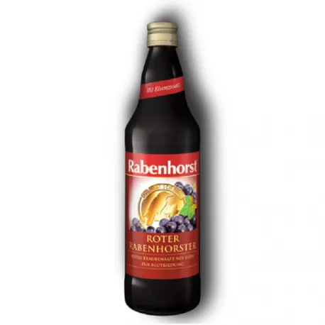Suc Struguri rosii Bio x 750ml (Rabenhorst)