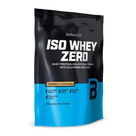 Pudra proteica Iso Whey Tiramisu, 500 g, BioTech USA