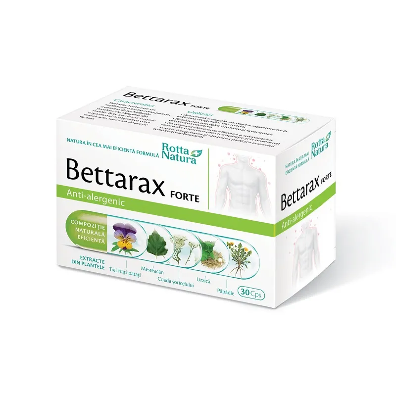 Bettarax Forte, 30 capsule