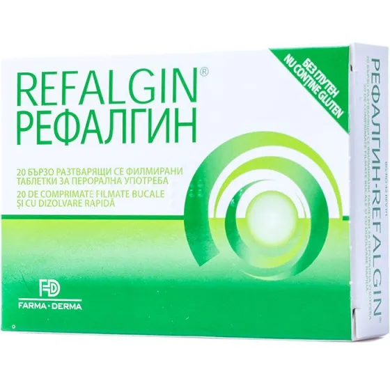 Refalgin 20 comprimate - NaturPharma