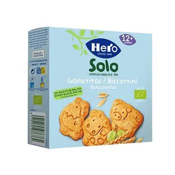 Biscuiti in forma de animale Solo +12 luni, 100g, Hero Baby