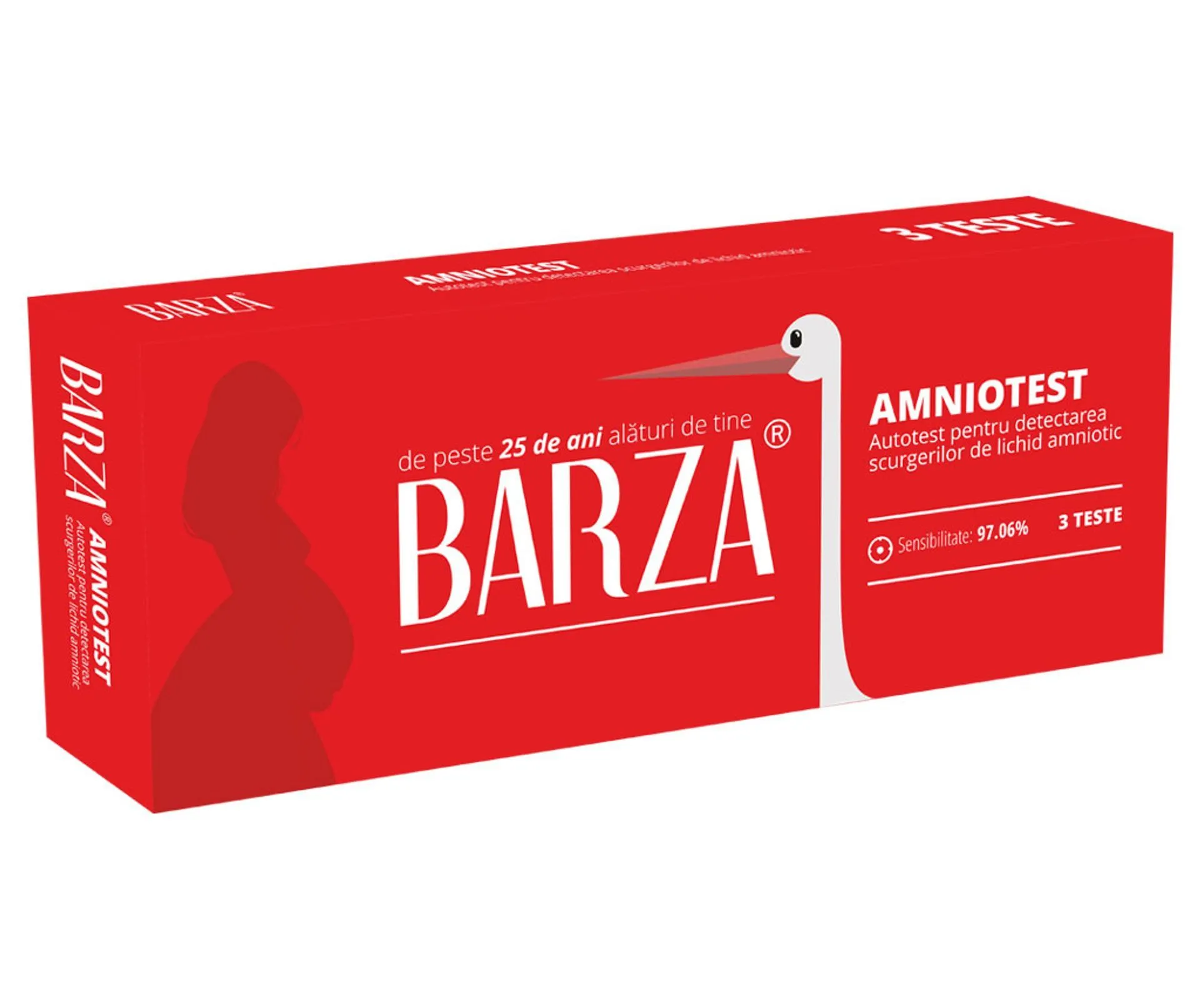 Barza Amniotest (test scurgeri de lichid amniotic) x 3 bucati
