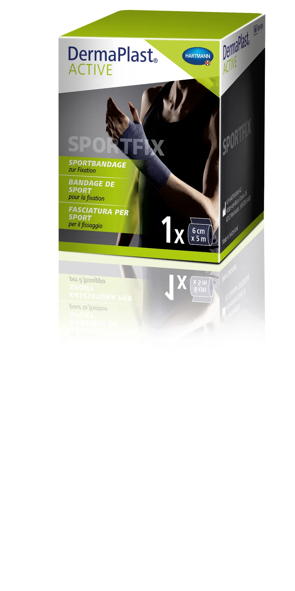 DERMAPLAST ACTIVE SPORTFIX 6 CM X 5M X 1 BUC HARTMANN