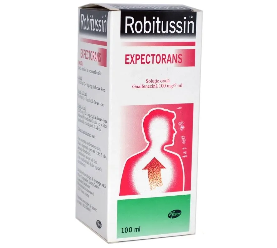 ROBITUSSIN EXPECTORANS SOLUTIE ORALA 100ML