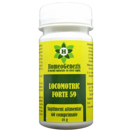 Locomotric Forte 59, 60 comprimate, Imprint Invent
