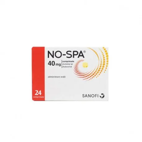 No-Spa 40 mg, 24 comprimate