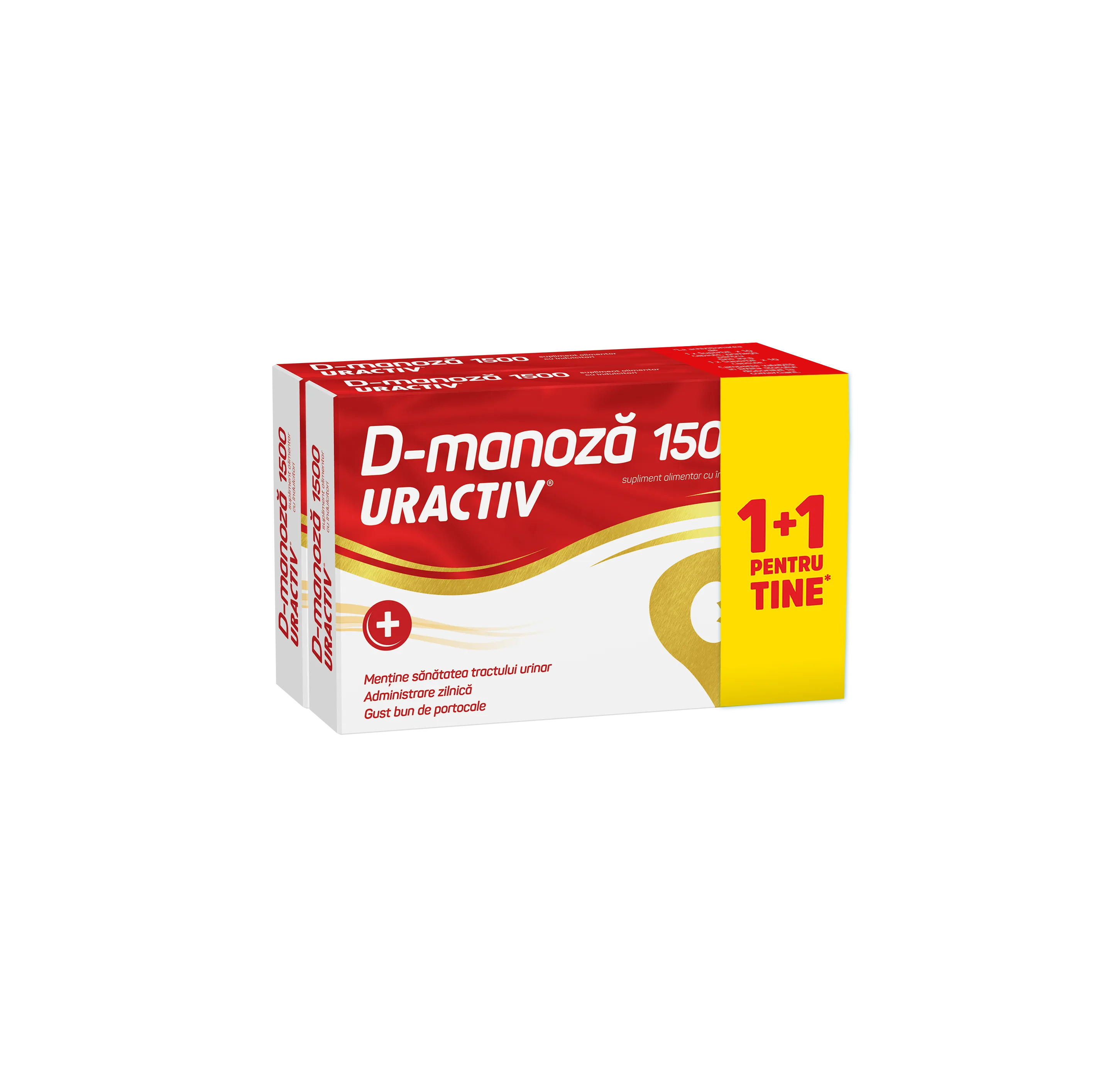 Uractiv D-manoza1500, 10 plicuri, 1+1, Fiterman
