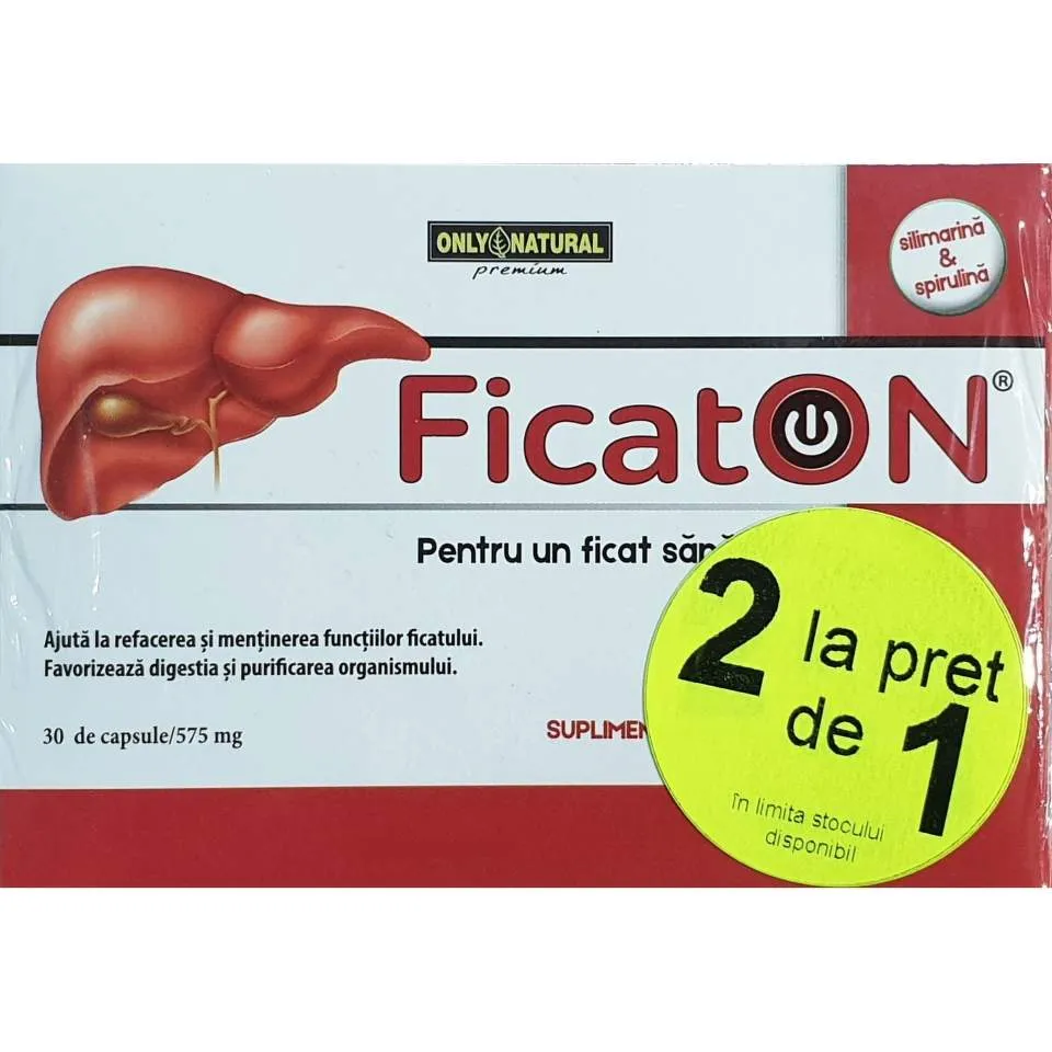 ONLY NATURAL FICATON 30 CAPSULE 2 LA PRET DE 1