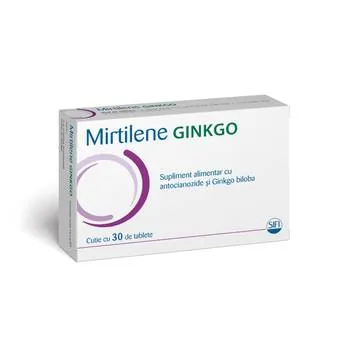 Mirtilene Ginkgo, 30 tablete, SIFI