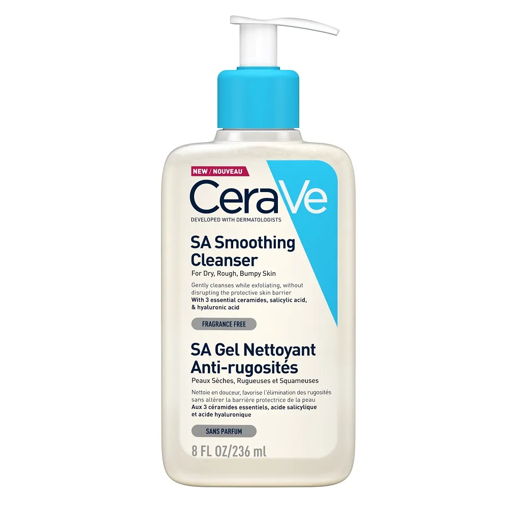 CeraVe SA Gel curatare anti-rugozitati x 236ml