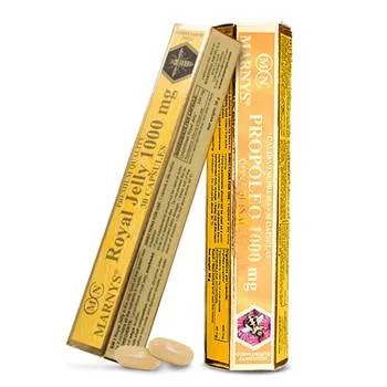 Pachet Imunitate si Energie: Royal Jelly + Propolis cu Echinacea, 30 capsule, Marnys