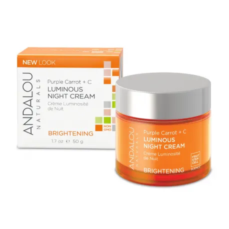 ANDALOU Purple Carrot + C Luminous Crema Noapte 50g