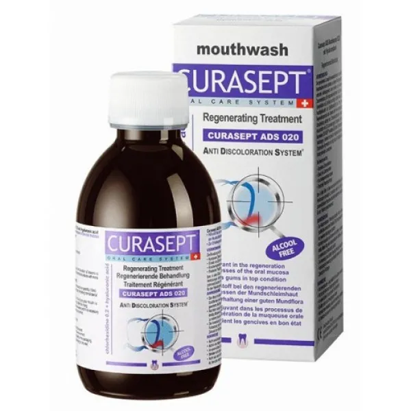 Curasept Apa De Gura cu Acid Hyaluronic si Clorhexidina 200ml