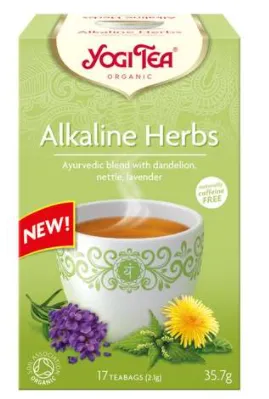 Ceai Eco Plante Alcaline x 17pl (YogiTea)