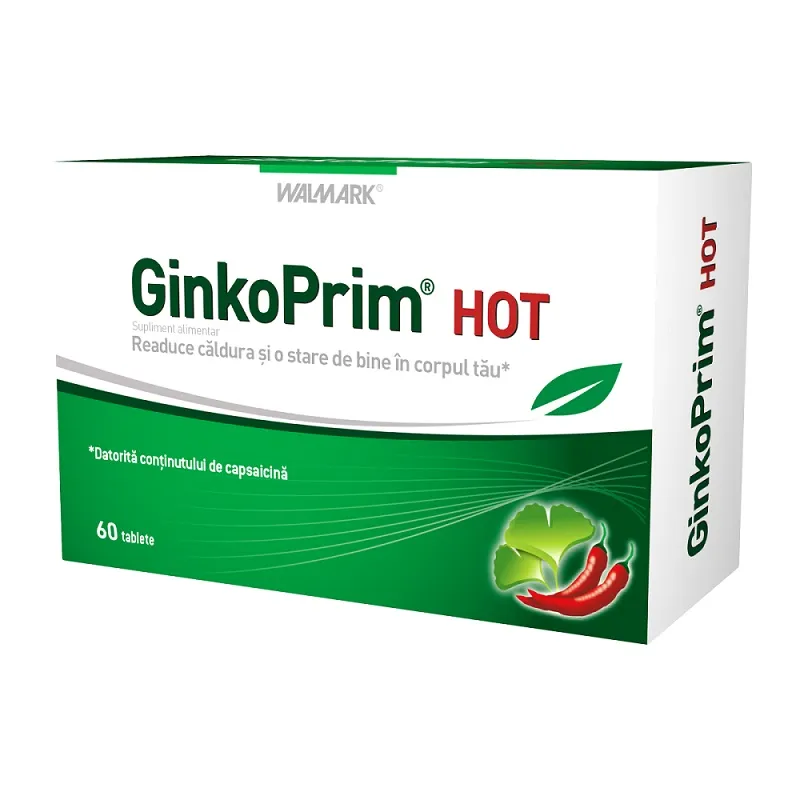 GINKOPRIM HOT X 60 TABLETE  WALMARK