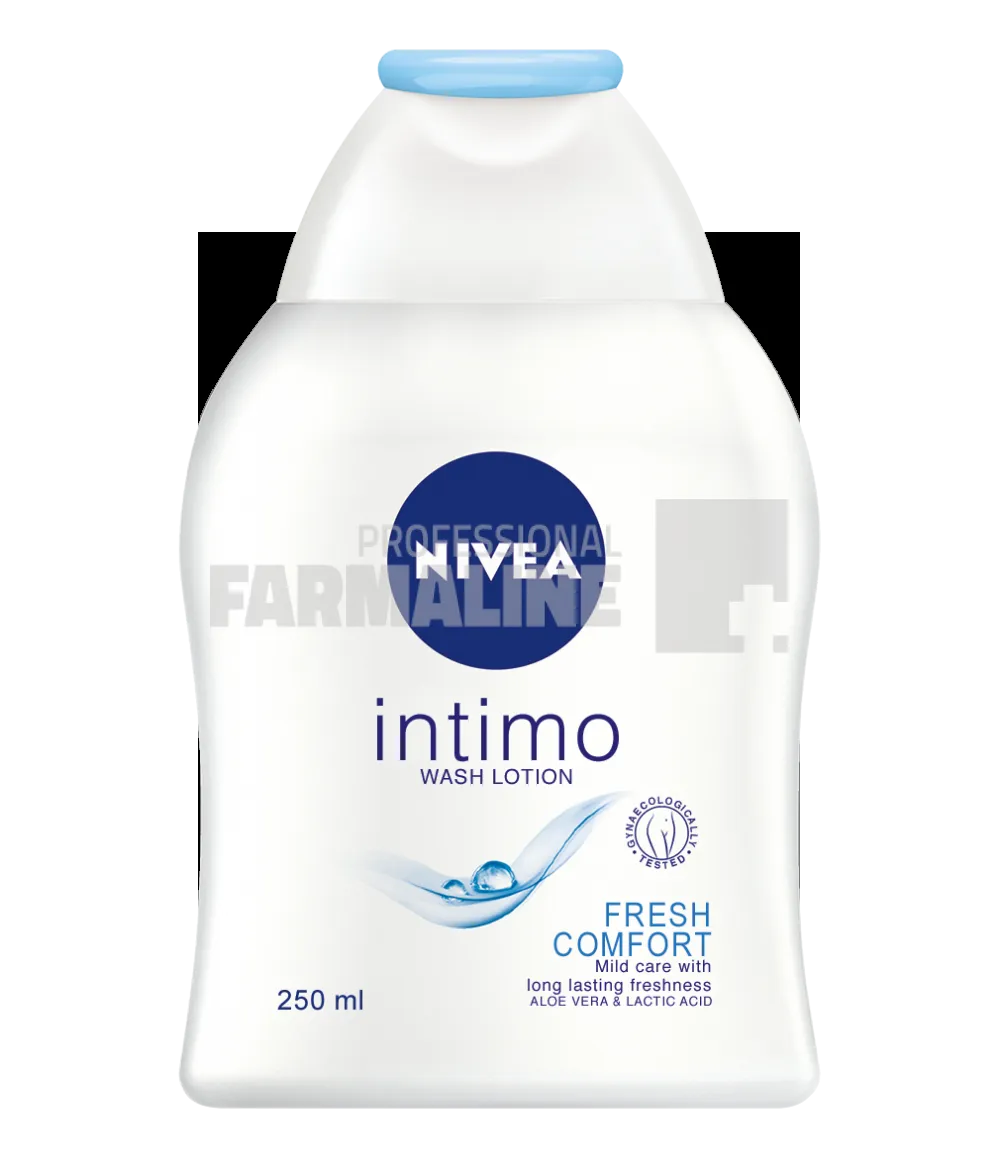 Nivea 80713 Intimo Fresh Confort Lotiune intima cu Aloe Vera si Acid lactic 250 ml