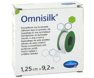 Omnisilk plasture matase 1,25cm x 9,2m (Hartmann)