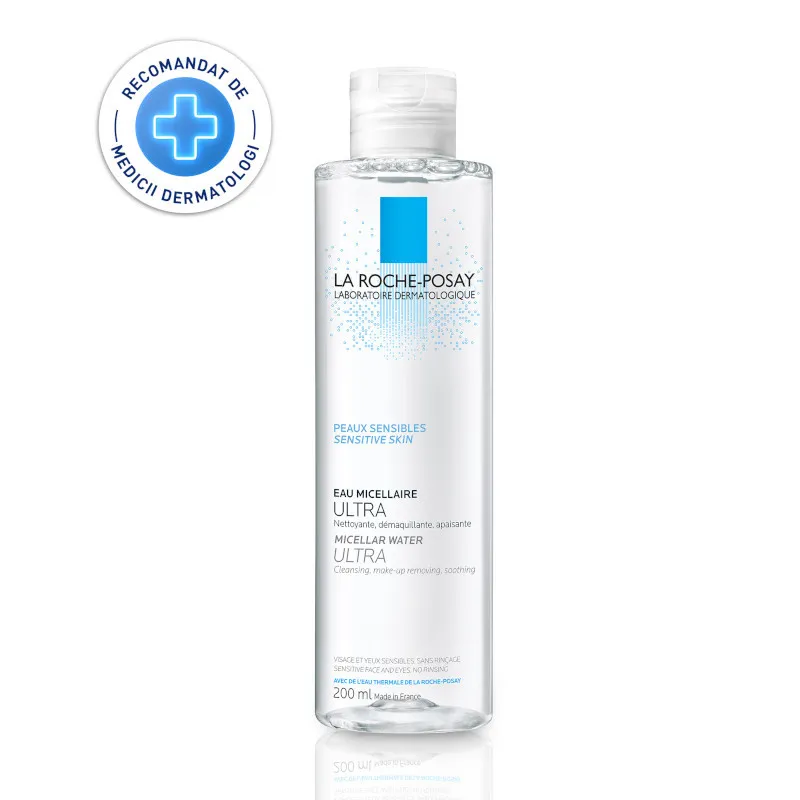 LA ROCHE POSAY APA MICELARA ULTRA PENTRU PIELE SENSIBILA FATA SI OCHI 200ML