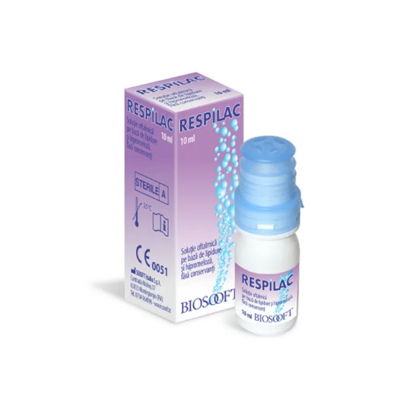 Respilac solutie oftalmica, 10 ml, Biosooft