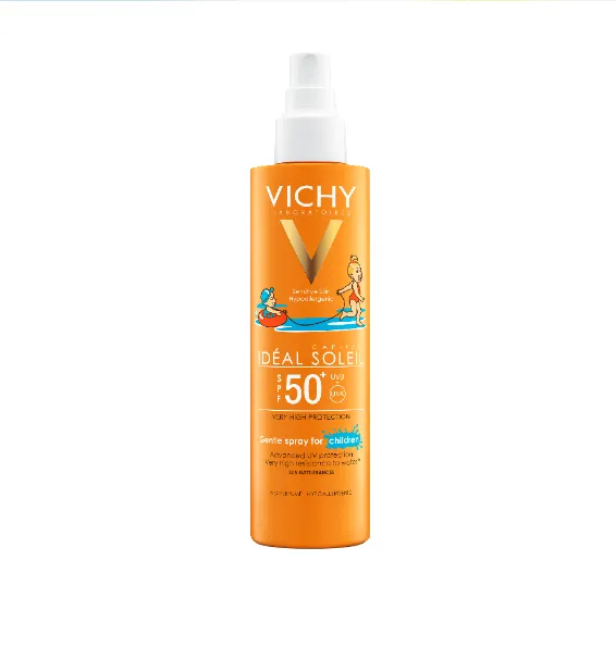 VICHY Ideal Soleil Spray copii, rezistent la apa SPF50+ x 200ml
