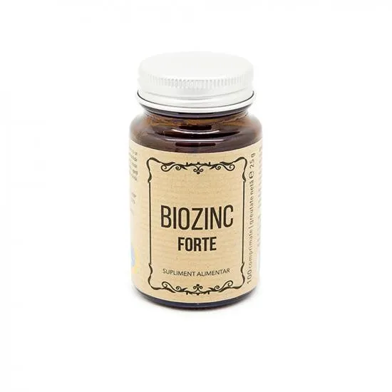 BIOZINC FORTE 25 MG X 100 COMPRIMATE REMEDIA